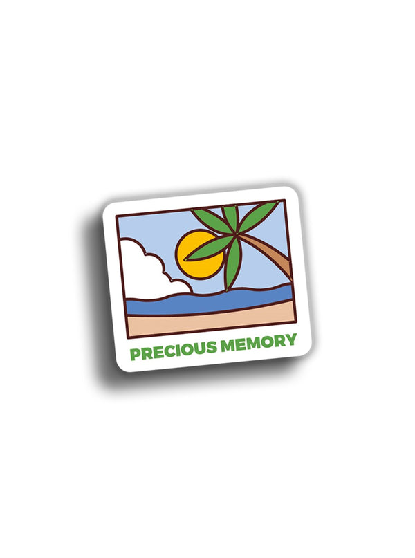Precious Memory 10x9 cm Sticker