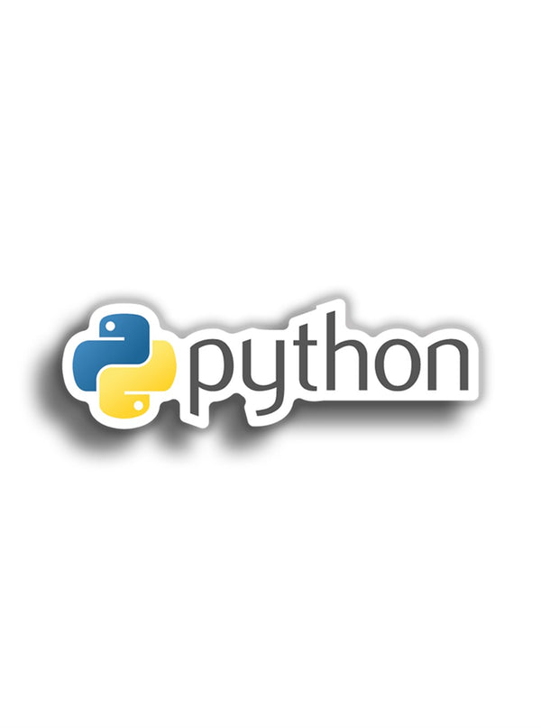 Python 11x3 cm Sticker
