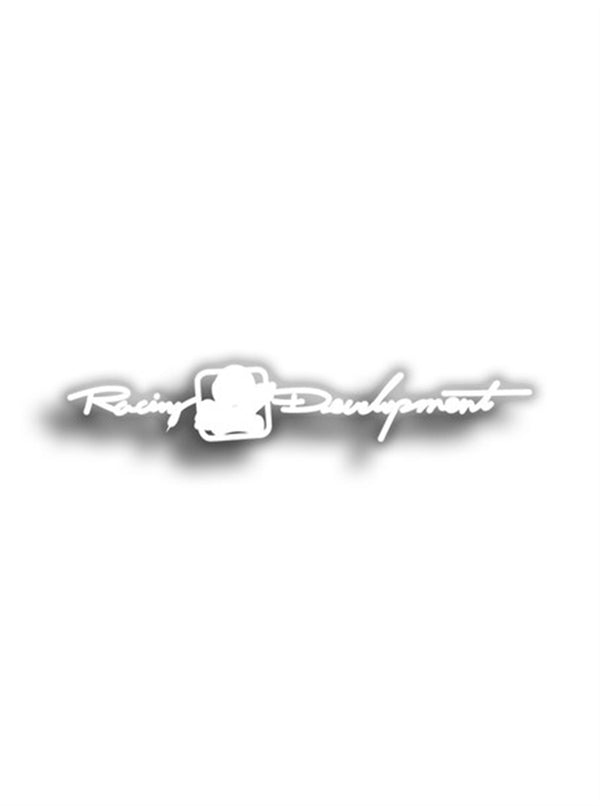 Racing Development 12x2 cm Siyah Sticker