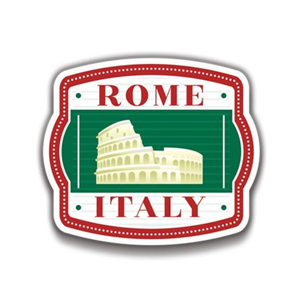 Roma İtalya 5x4 cm Sticker