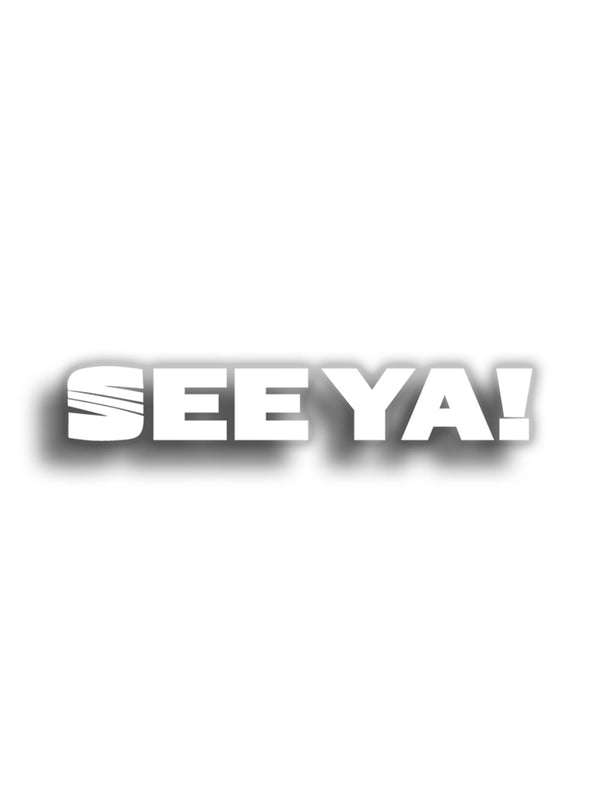 SeeYa 10x3 cm Sticker