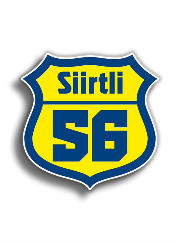 Siirtli 10x10 cm Sticker