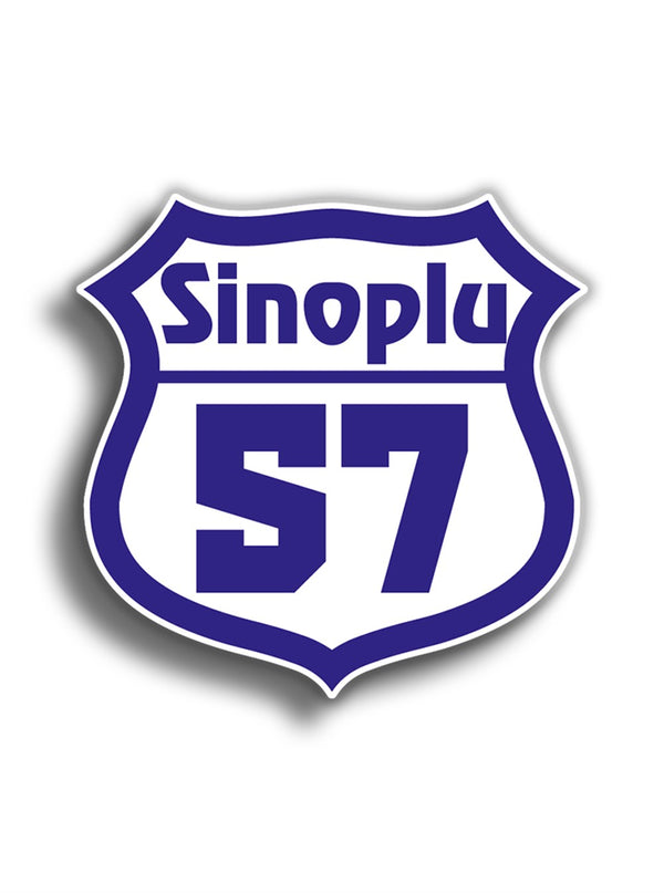 Sinoplu 10x10 cm Sticker