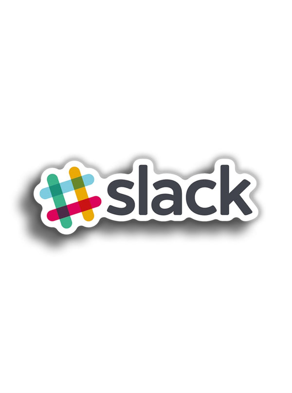 Slack 10x3 cm Sticker