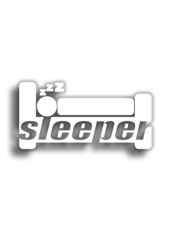 Sleeper 11x6 cm Siyah Sticker