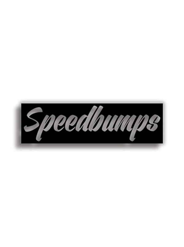 Speedbumps 11x3 cm Siyah Sticker