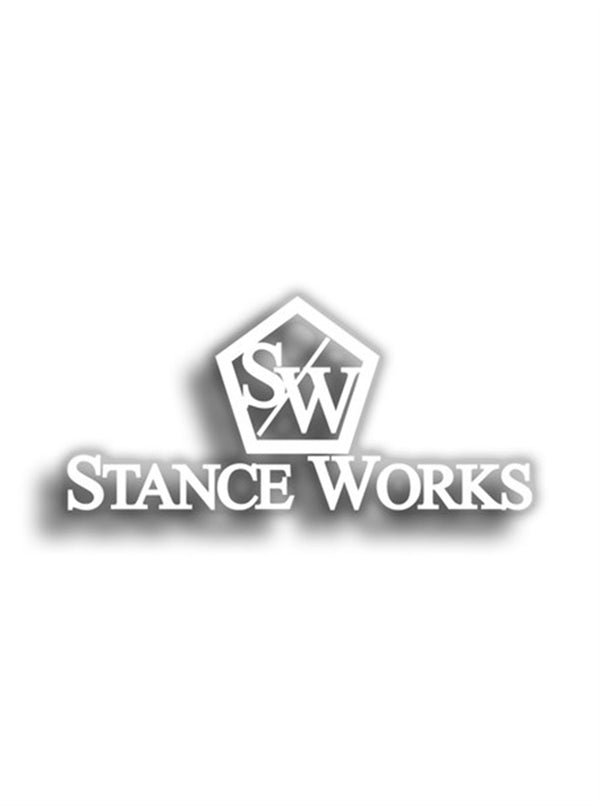 Stance Works 11x5 cm Siyah Sticker