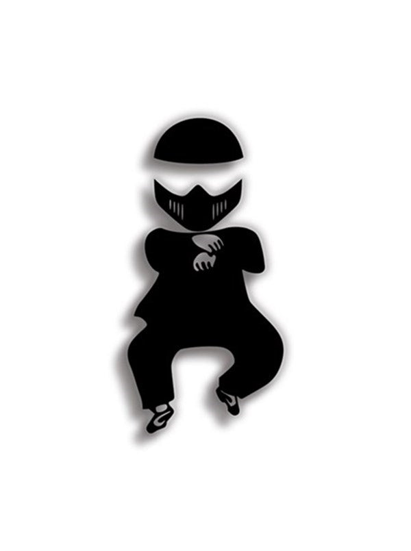 Stig Style 10x5 cm Kırmızı Sticker