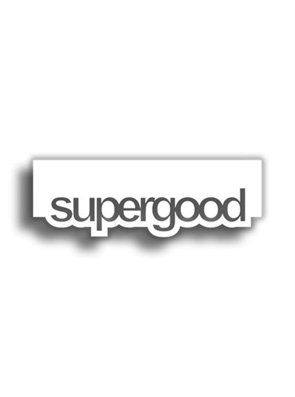 Supergood 11x4 cm Siyah Sticker