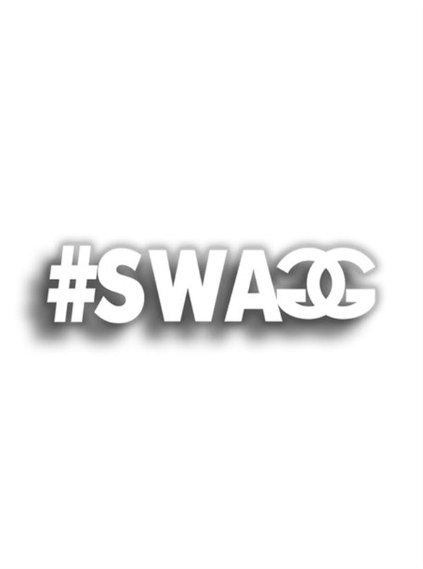 Swag 11x3 cm Siyah Sticker