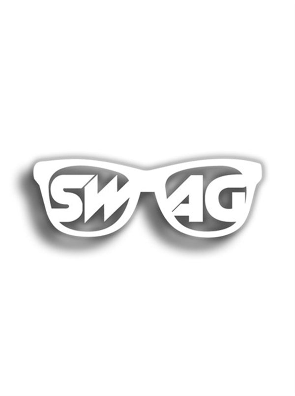 Swag 11x4 cm Siyah Sticker