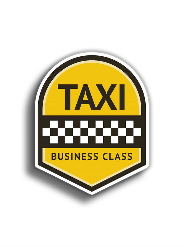 Taxi Business 9x7 cm Sticker