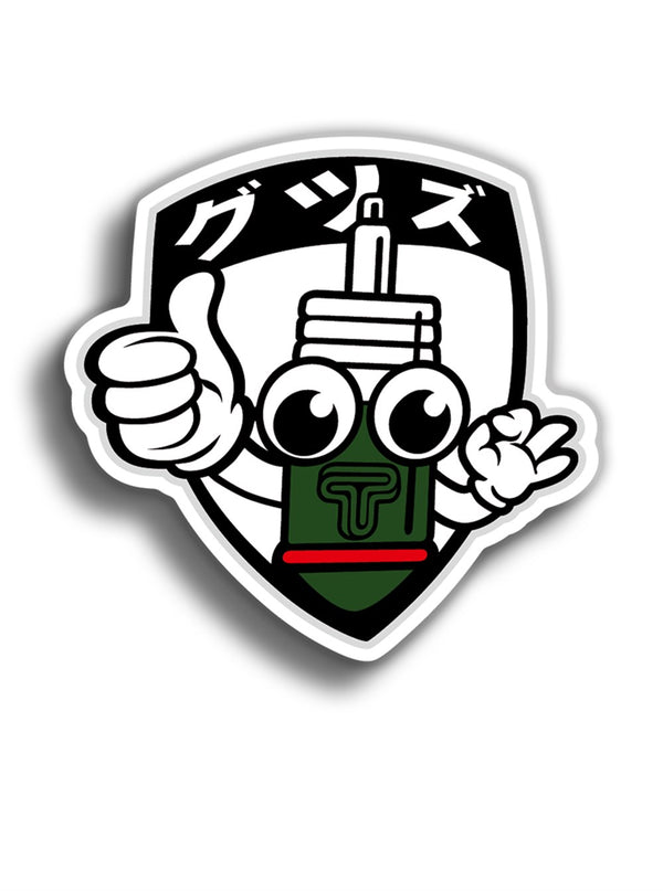 Tein 11x10 cm Sticker