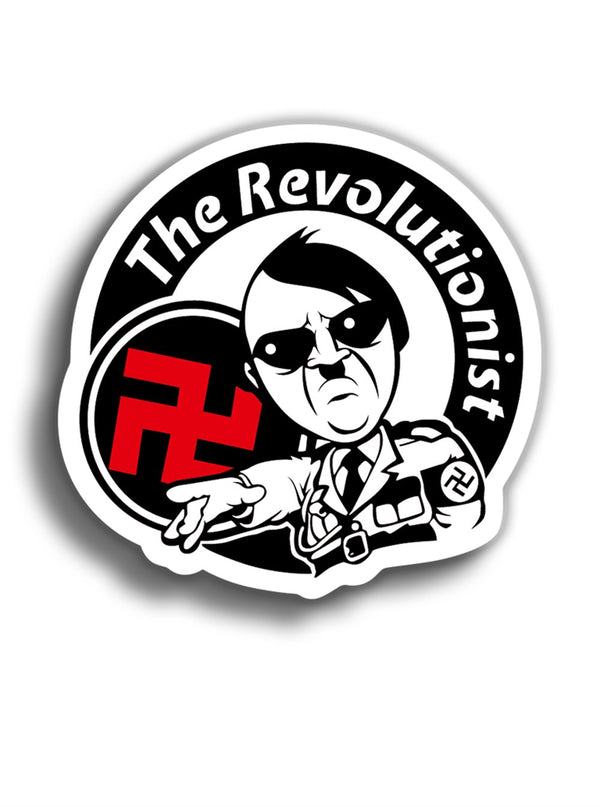 The Revolutionist 10x10 cm Sticker