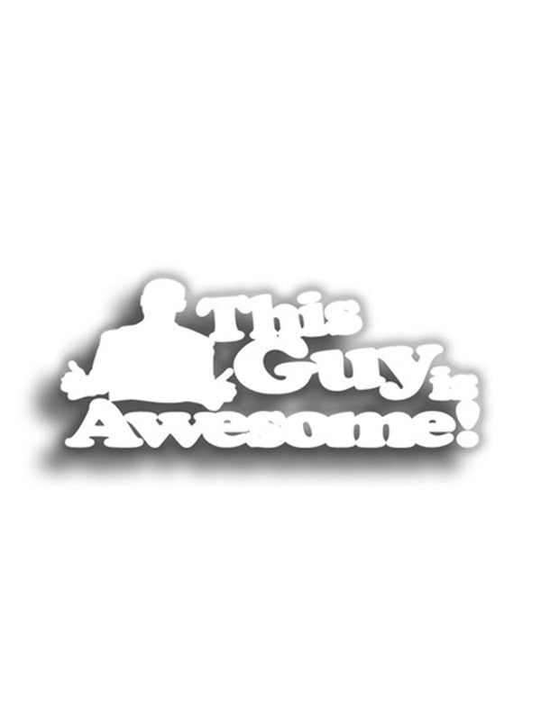 This Guy is Awesome 11x5 cm Siyah Sticker