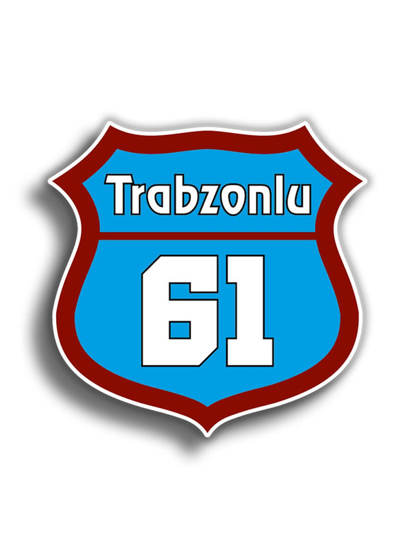 Trabzonlu 10x10 cm Sticker