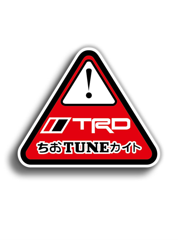 TRD Tune 11x9 cm Sticker