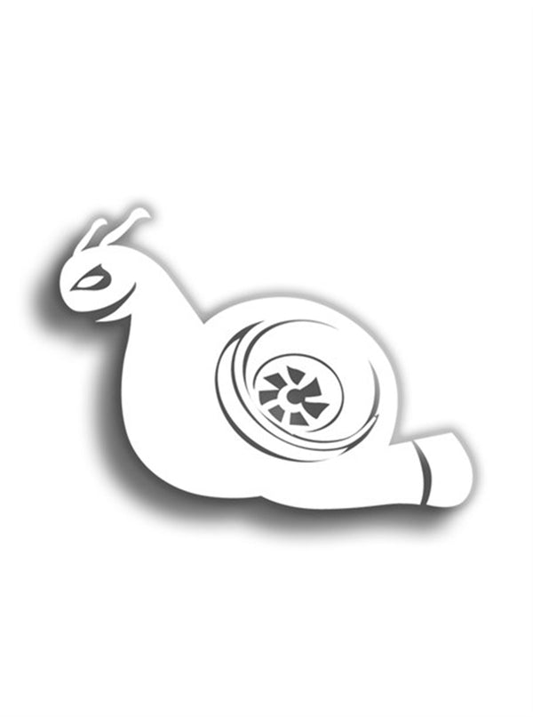 Turbo Snail 11x8 cm Siyah Sticker