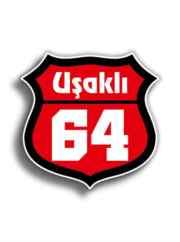 Uşaklı 10x10 cm Sticker