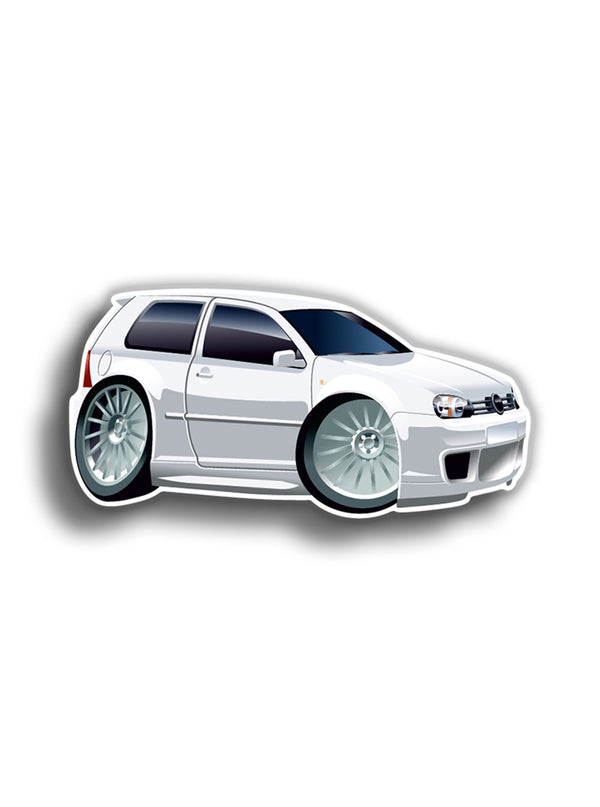 Volkswagen Polo 12x6 cm Sticker