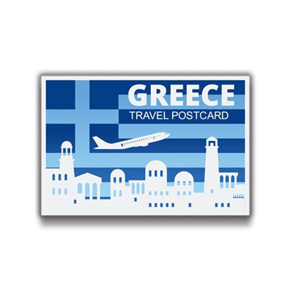 Yunanistan 8x6 cm Sticker